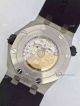 Audemars Piguet White Dial A Nail Black Rubber Watch Bracelet Luminous Ponint (7)_th.jpg